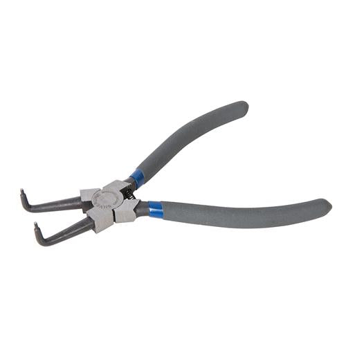 Silverline Bent Nose Internal Circlip Pliers 180mm